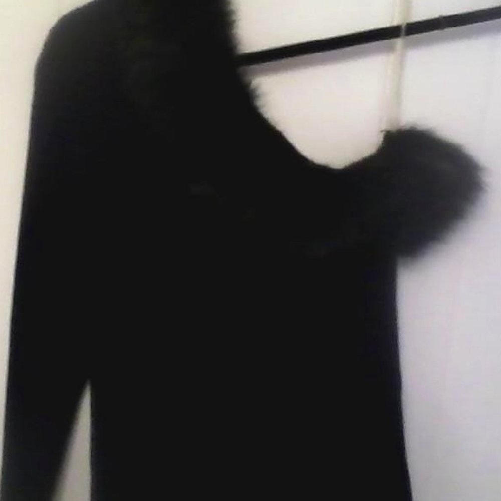 Boston Proper Knit One Shoulder Sweater